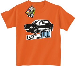 Zastava 1100 - Koszulka dziecięca pomarańczowa