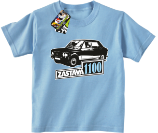Zastava 1100 - Koszulka dziecięca błękitna
