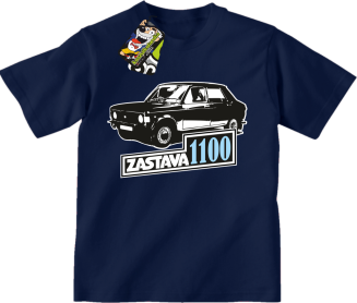 Zastava 1100 - Koszulka dziecięca granatowa