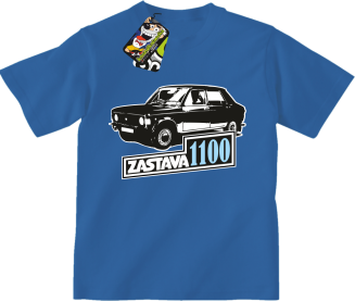 Zastava 1100 - Koszulka dziecięca niebieska
