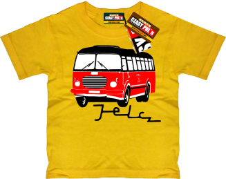 Jelcz Ogórek - autobus - koszulka dziecięca - 7