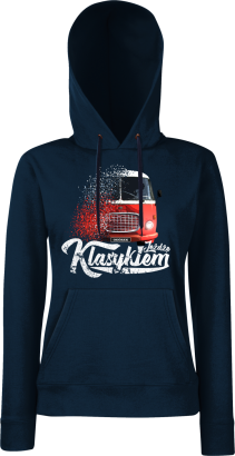 Jeżdżę klasykiem Jelcz OGÓREK - bluza  z kapturem