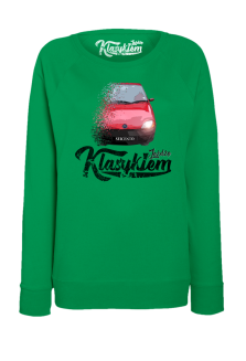 Jeżdżę klasykiem SEICENTO - bluza damska standard  - 5