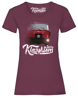 Jeżdżę klasykiem TATRA Auto - koszulka damska - 8