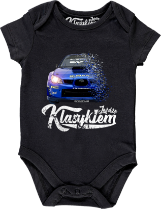 Jeżdżę klasykiem Subaru Impreza WRX - body dziecięce