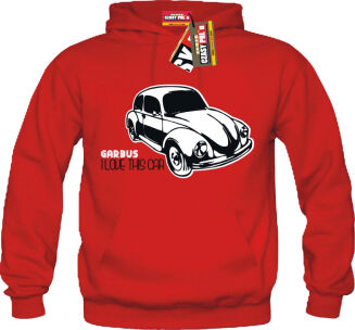 Garbus i love this car - bluza - 3