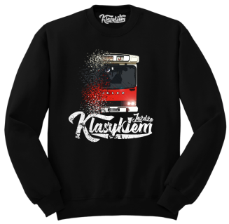 Jeżdżę klasykiem Jelcz Berliet PR110 - bluza męska standard czarna