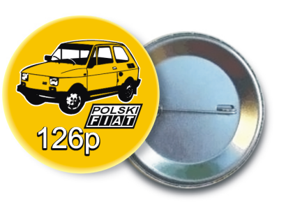 Fiat 126p - Button Pins