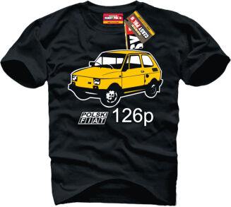 Fiat 126p Maluch - koszulka męska 2