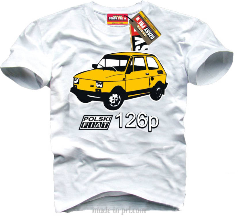 Fiat 126p Maluch - koszulka męska 2