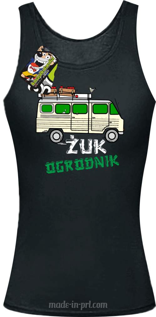 Żuk Ogrodnik Wektor - top damski czarny