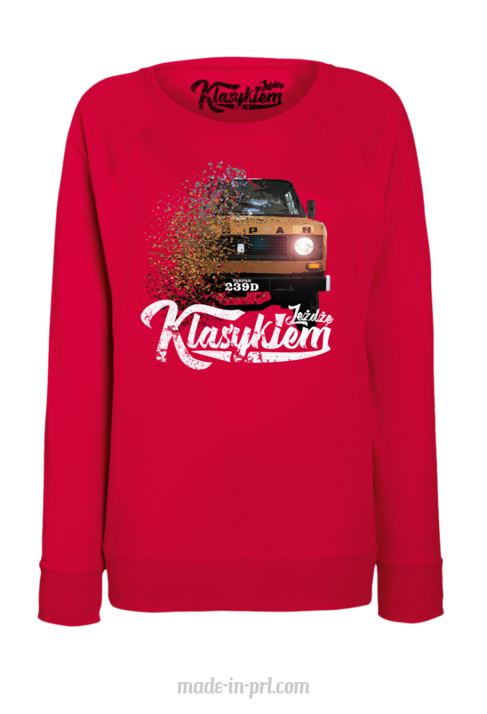 Jeżdżę klasykiem Tarpan 239D - bluza damska standard 