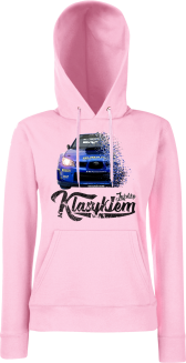 Jeżdżę klasykiem Subaru Impreza WRX - bluza damska z kapturem - 13