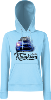 Jeżdżę klasykiem Subaru Impreza WRX - bluza damska z kapturem - 7