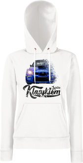 Jeżdżę klasykiem Subaru Impreza WRX - bluza damska z kapturem - 8
