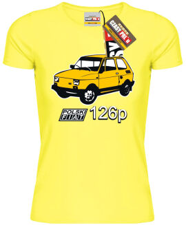 Polski Fiat 126p - koszulka damska  - 7