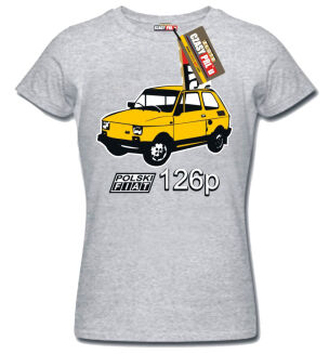 Polski Fiat 126p - koszulka damska  - 9