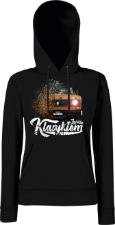Jeżdżę klasykiem Tarpan 239D - bluza damska z kapturem - 5