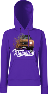 Jeżdżę klasykiem Tarpan 239D - bluza damska z kapturem - 9