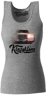 Jeżdżę klasykiem Cadillac Classic Brougham - top damski melanżowy