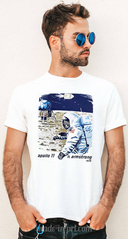 Armstrong Apollo 11 1979 Misja - koszulka męska