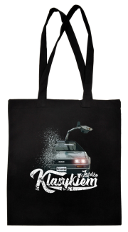 Jeżdżę klasykiem DMC DE lorean - torba zakupowa bawełniana - 2
