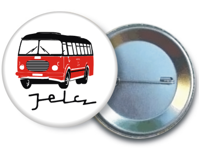 JELCZ Ogórek - pins button zawieszka