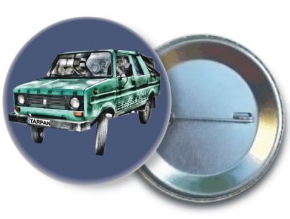 Tarpan - pins buton zawieszka