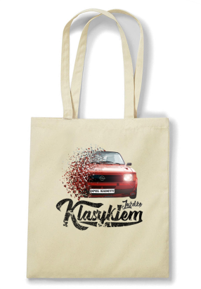 Jeżdżę klasykiem OPEL Kadett  -  torba zakupowa bawełniana