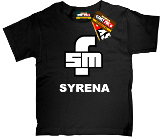 Syrenka Logo - koszulka dziecięca - 2
