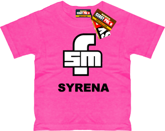 Syrenka Logo - koszulka dziecięca - 8