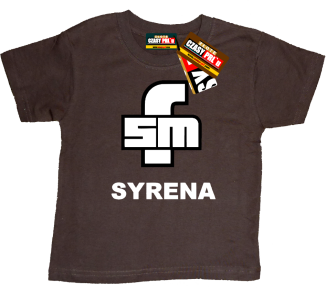 Syrenka Logo - koszulka dziecięca - 3