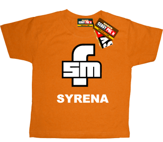 Syrenka Logo - koszulka dziecięca - 4