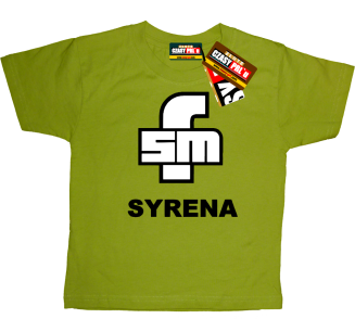Syrenka Logo - koszulka dziecięca - 6