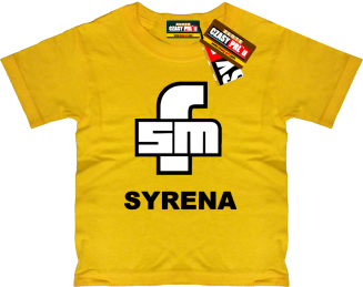 Syrenka Logo - koszulka dziecięca - 7