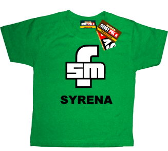 Syrenka Logo - koszulka dziecięca - 9