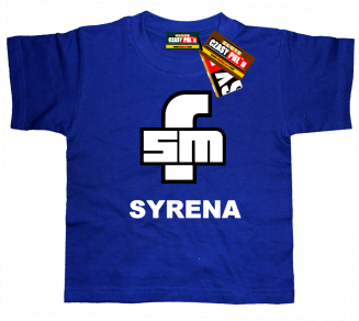 Syrenka Logo - koszulka dziecięca - 11
