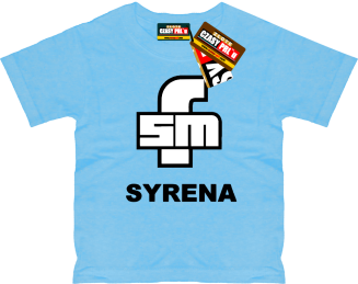 Syrenka Logo - koszulka dziecięca - 12