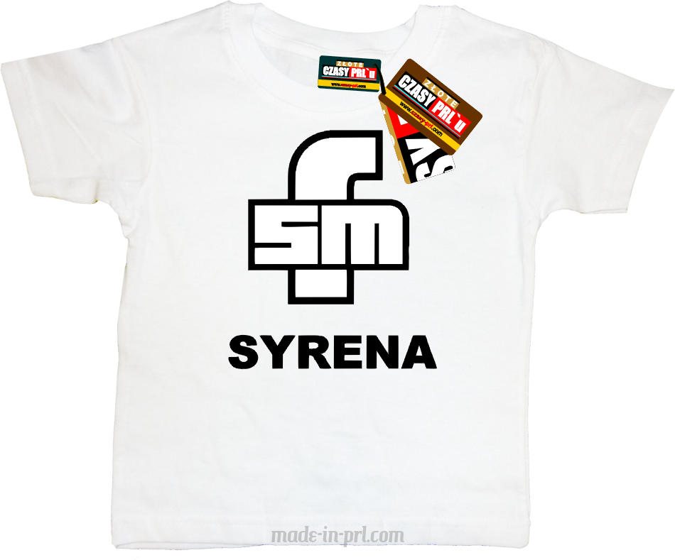 Syrenka Logo - koszulka dziecięca