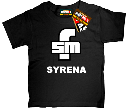 Syrenka Logo - koszulka dziecięca