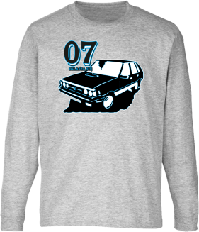 07 zgłasza się Polonez Borewicz Wektor - Longsleeve dziecięcy melanżowy