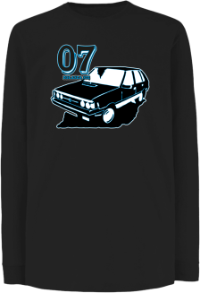 07 zgłasza się Polonez Borewicz Wektor - Longsleeve dziecięcy czarny