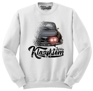 Jeżdżę klasykiem TATRA 603 - bluza męska standard - 10