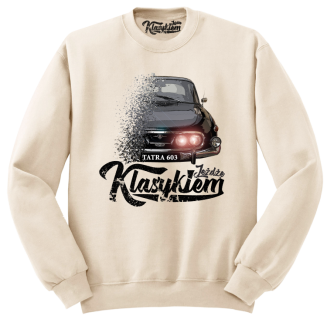 Jeżdżę klasykiem TATRA 603 - bluza męska standard - 11