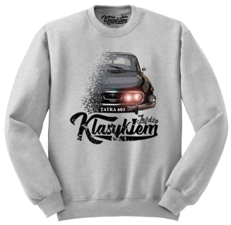 Jeżdżę klasykiem TATRA 603 - bluza męska standard - 13