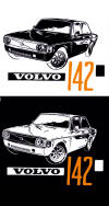 Volvo 142 1967 -  bluza męska z kapturem 3