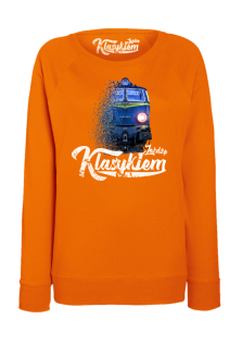 Jeżdżę klasykiem Stary Pociąg PKP - bluza damska standard  - 8