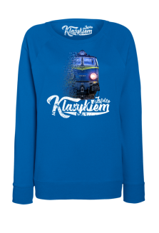 Jeżdżę klasykiem Stary Pociąg PKP - bluza damska standard  - 9