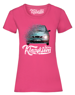 Jeżdżę Klasykiem DAEWOO LANOS -  koszulka damska - 2