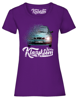 Jeżdżę Klasykiem DAEWOO LANOS -  koszulka damska - 3